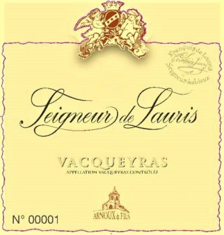 W Vacqueyras 2012