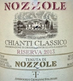 W Nozzole Chianti