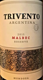 W Trivento Malbec 2015