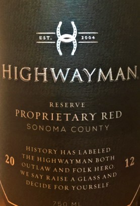 W Highwayman 2012